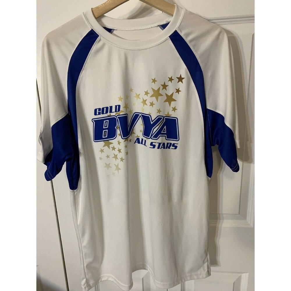 Pony League Baseball Softball Tournament Jersey‎ Kara Sz M Badger BVYA ALLSTARS